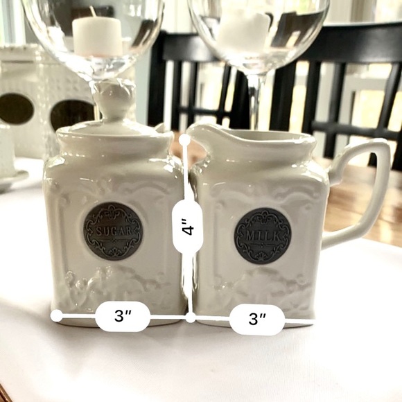 BRAND NEW THL sugar jar and milk pitcher - Picture 5 of 5